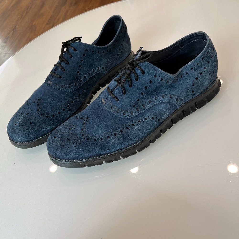 Cole Haan Blue zero Grand shoes